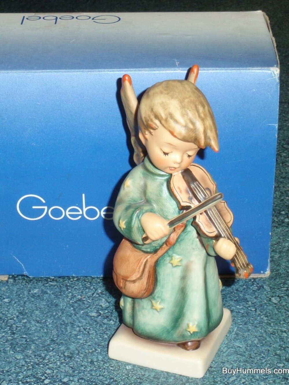 "Celestial Musician" Goebel Hummel Angel Nativity Figurine #188/0 TMK6 With Box!